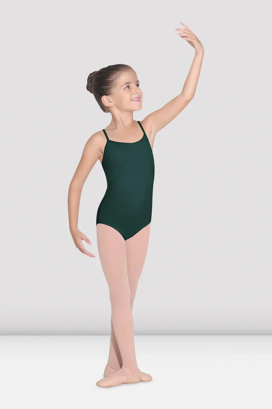 Bloch Girls Camisole Leotard - Green