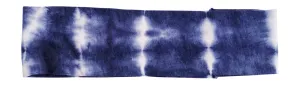 Boho Headband, Blue Tie Dye