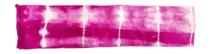 Boho Headband, Hot Pink Tie Dye