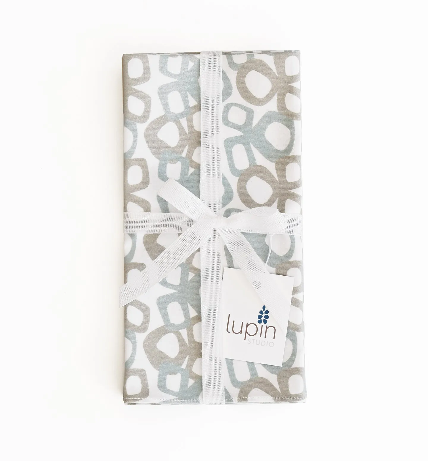 Bow Kona Cotton Napkin (20x20) – Stone (Set of 4)
