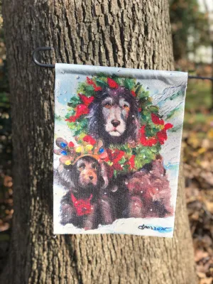 Boykin Christmas Garden Flag