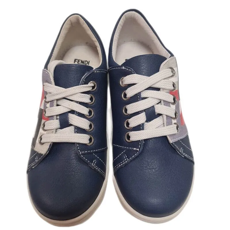 Boys Navy Trainer