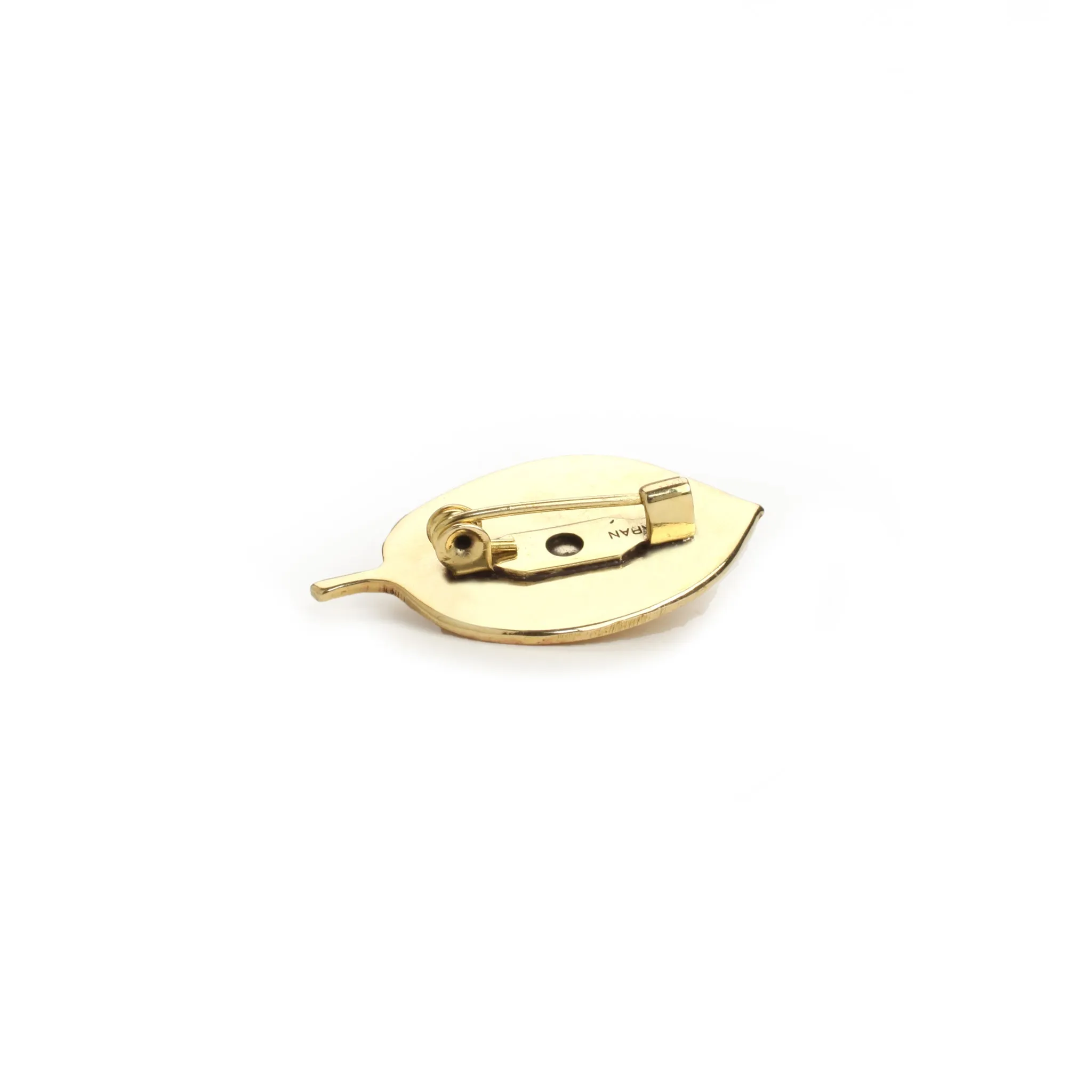 Brass Leaf Pin