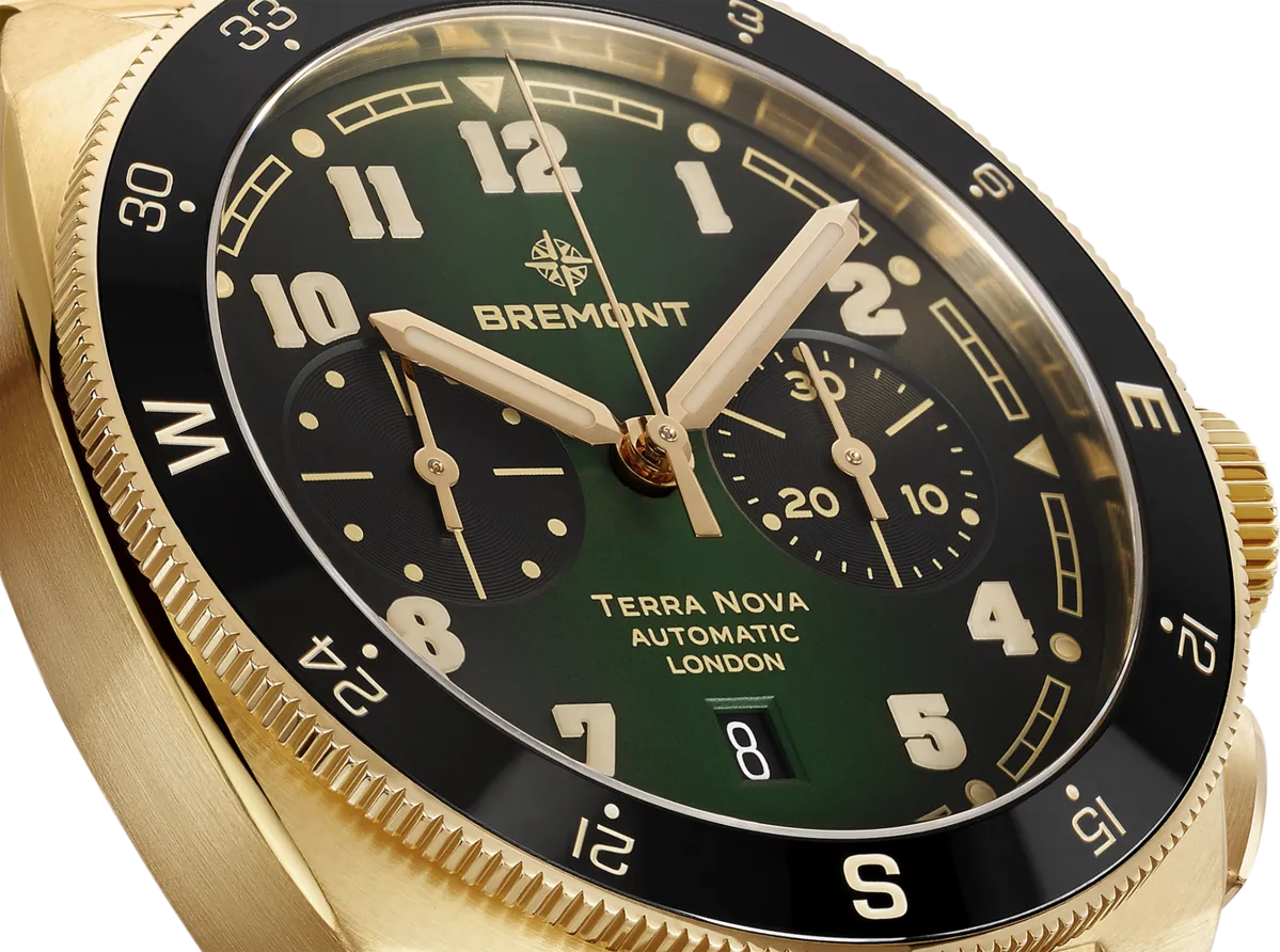 Bremont Terra Nova 42.5mm Chronograph Bronze TN42-CHR-BZ-GN-L-S