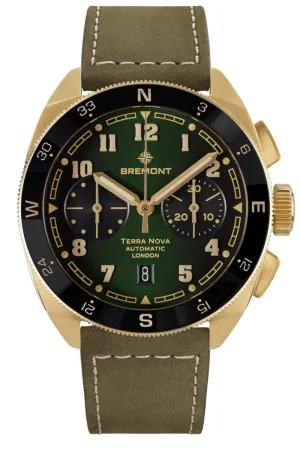 Bremont Terra Nova 42.5mm Chronograph Bronze TN42-CHR-BZ-GN-L-S