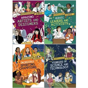 Brilliant Women Collection 4 Books Set