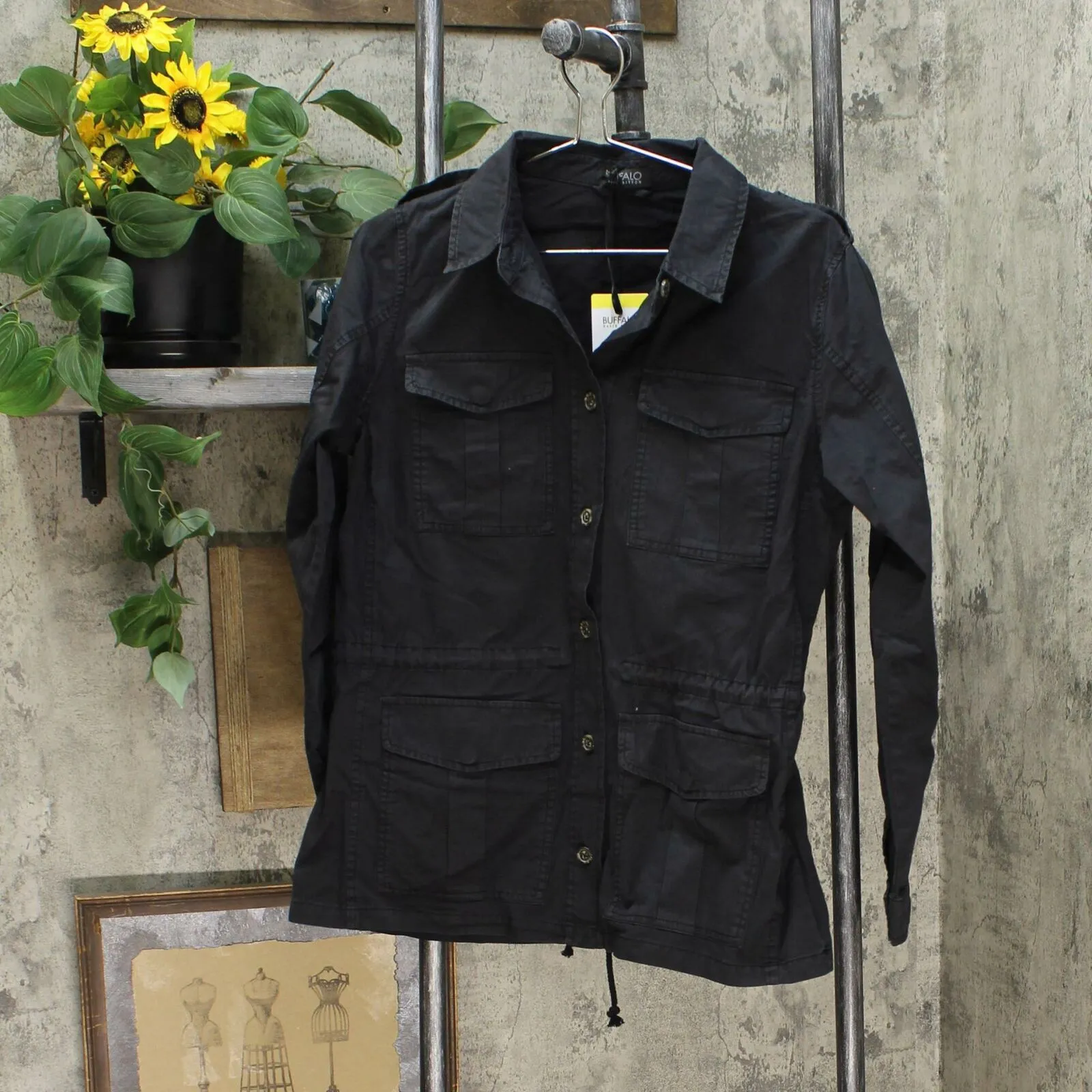 Buffalo Women's Lightweight Military Style Utility Jacket