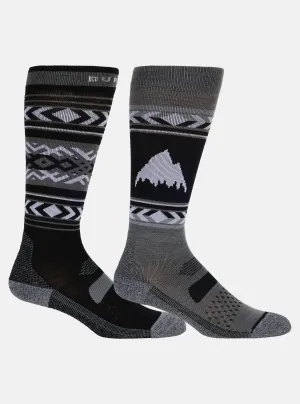 BURTON Performance Lightweight socks 2-Pack - Womens - True Black