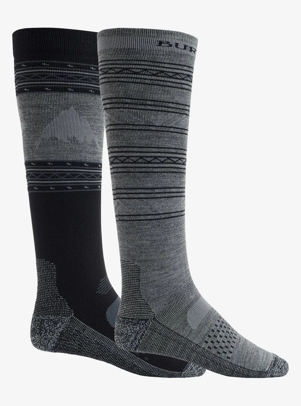 Burton Performance Lightweight Two Pack Socks Mens Black