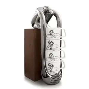 Carrol Boyes 4 Mug Holder At Full Stretch XMGH-ATFS