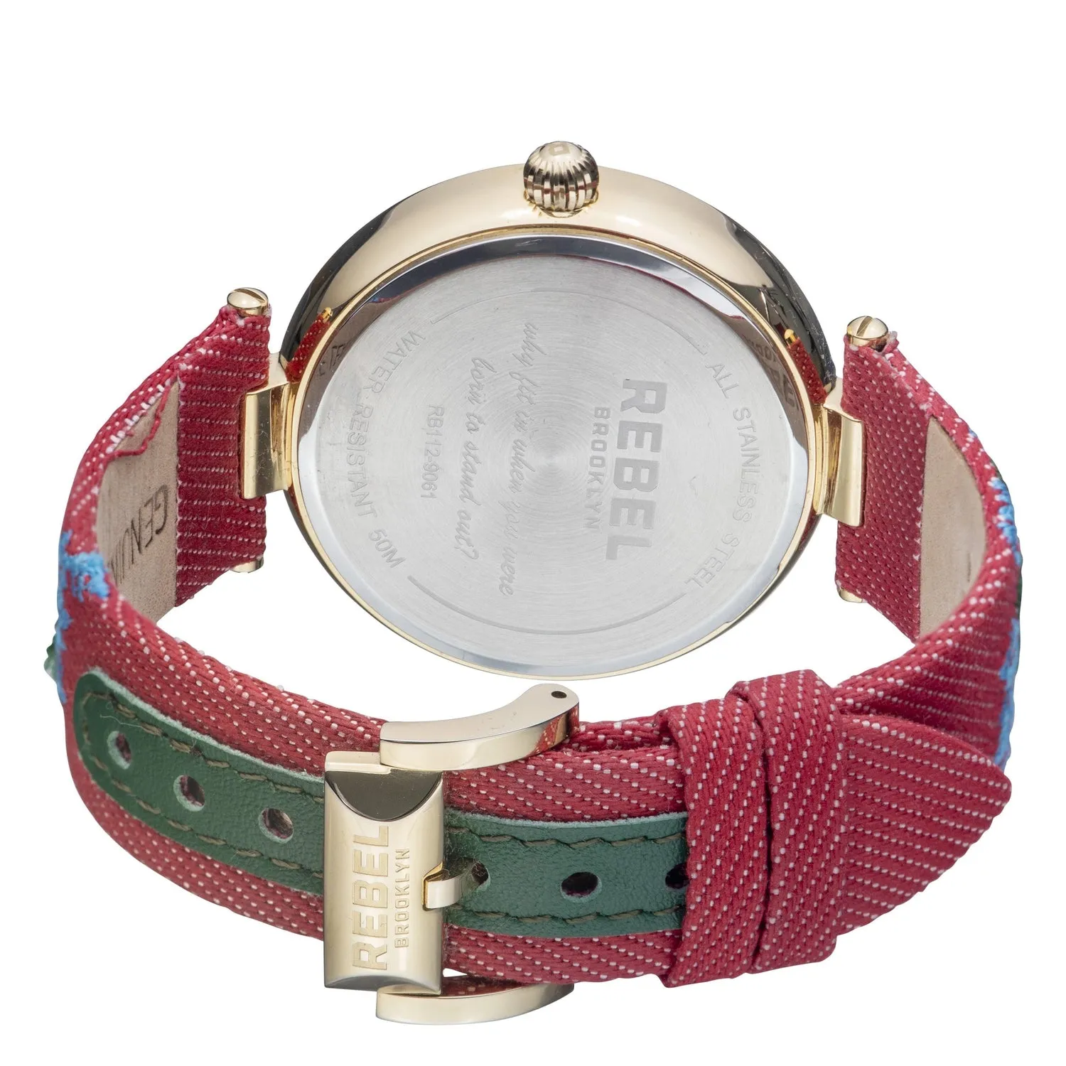 Carroll Gardens Green Dial Women's Watch