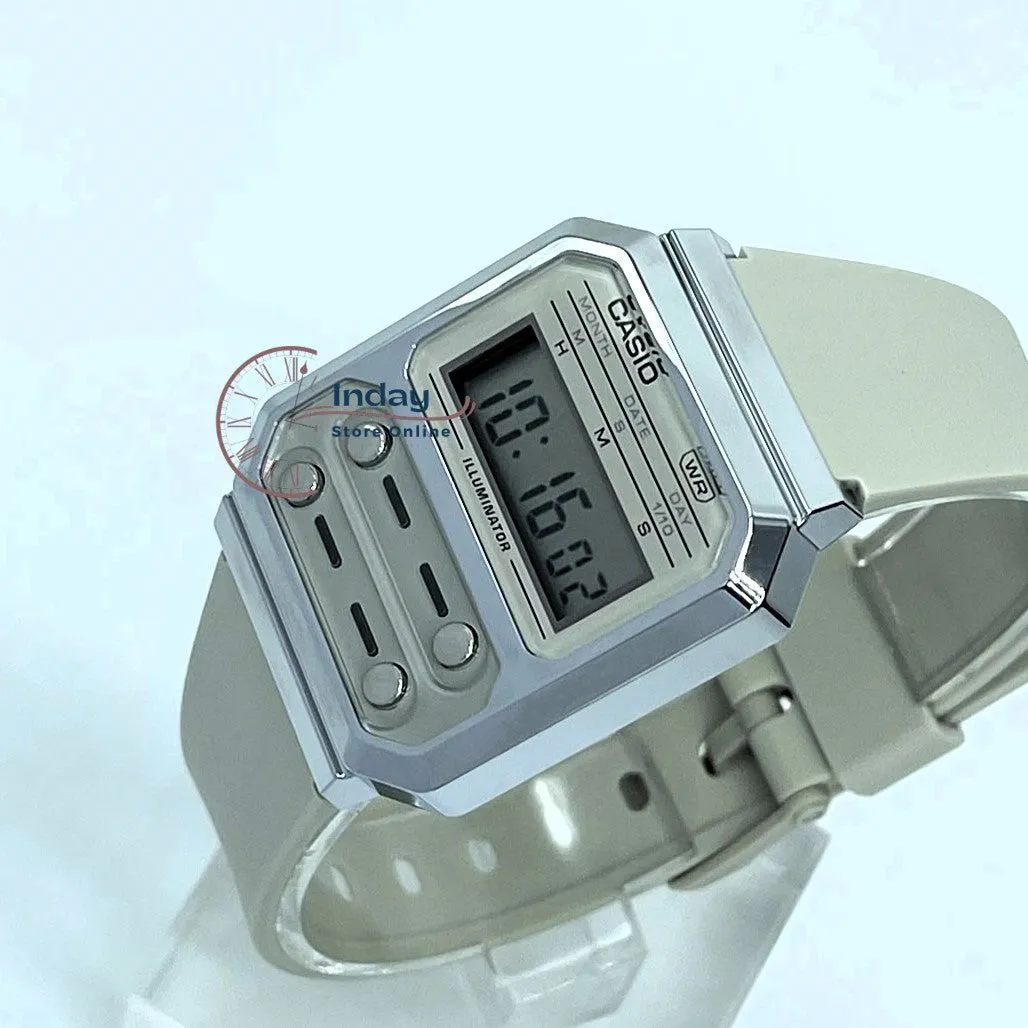 Casio Vintage Women's Watch A100WEF-8A Resin Band Resin Glass