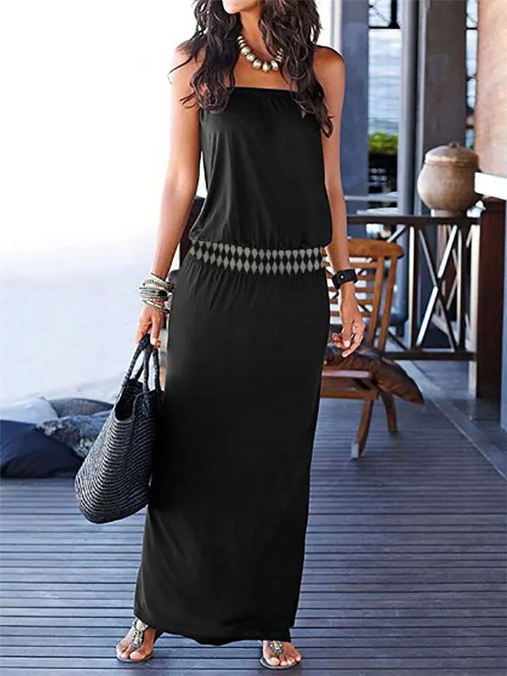 Casual Vintage Bohemia Maxi Dress