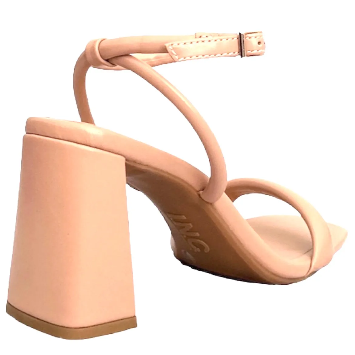 CAYMI Women's Block Heel Strap Dress Sandals