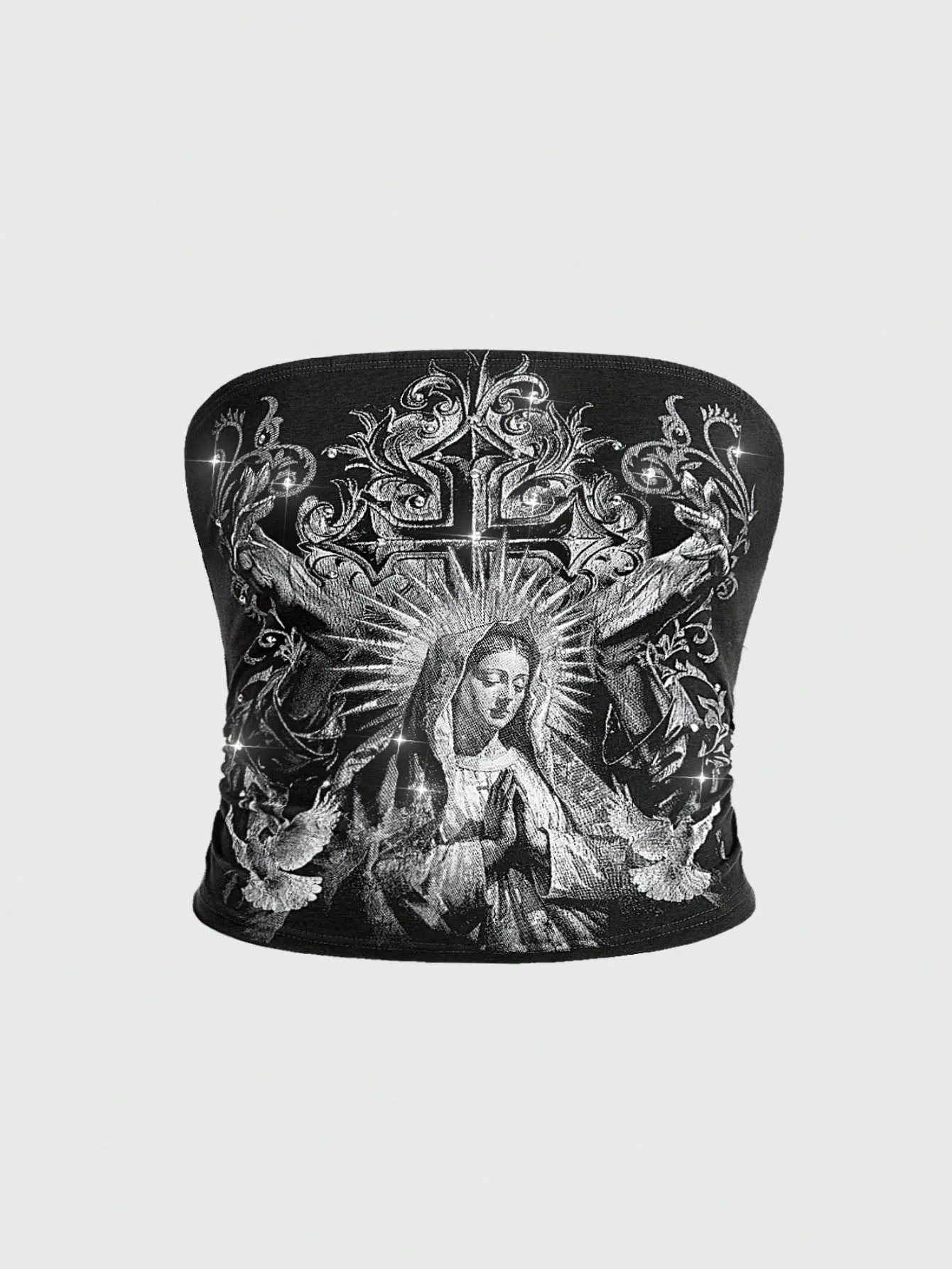 Celestial Iconic Sleeveless Crop Top