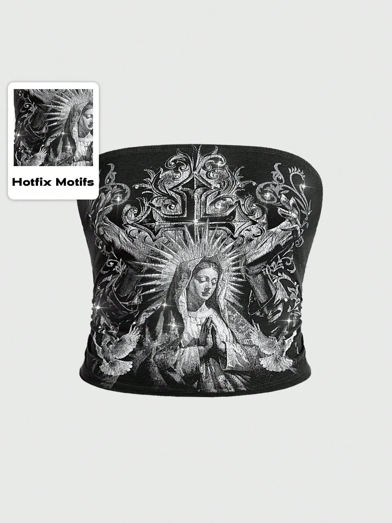 Celestial Iconic Sleeveless Crop Top