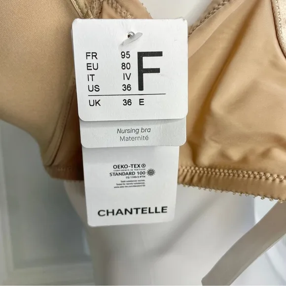 Chantelle Women's Merci Lightweight Nursing Bra 36DDD NWT