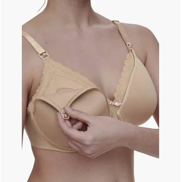 Chantelle Women's Merci Lightweight Nursing Bra 36DDD NWT