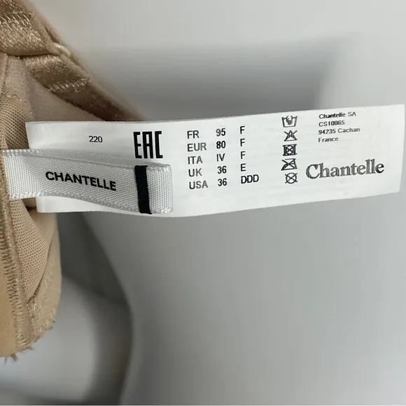 Chantelle Women's Merci Lightweight Nursing Bra 36DDD NWT