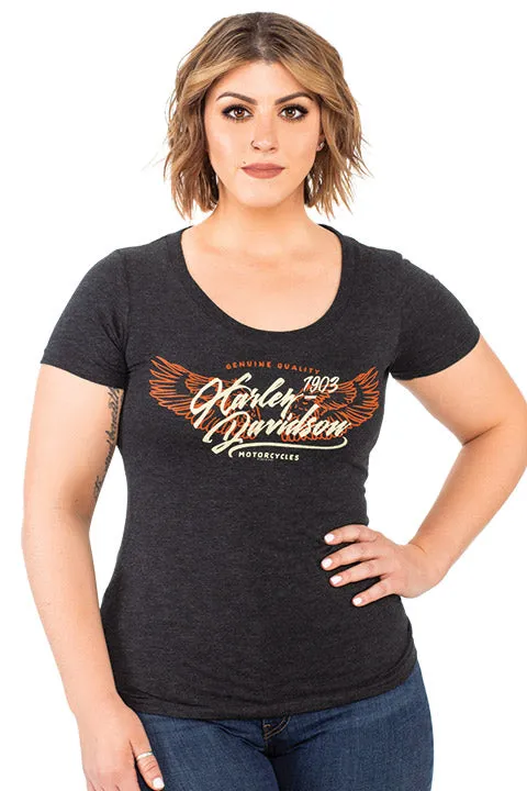Chi-Town Harley-Davidson® Women's More Wings T-Shirt