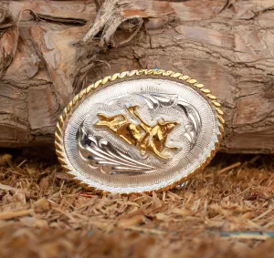 CHILDRENS TODDLER YOUTH COWBOY BULLRIDER MINI BELT BUCKLE
