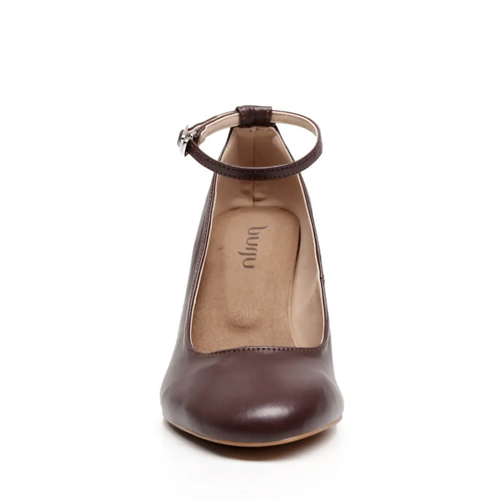 Claudine Wide Fit - Truly Nude Shade Eight - Street Sole