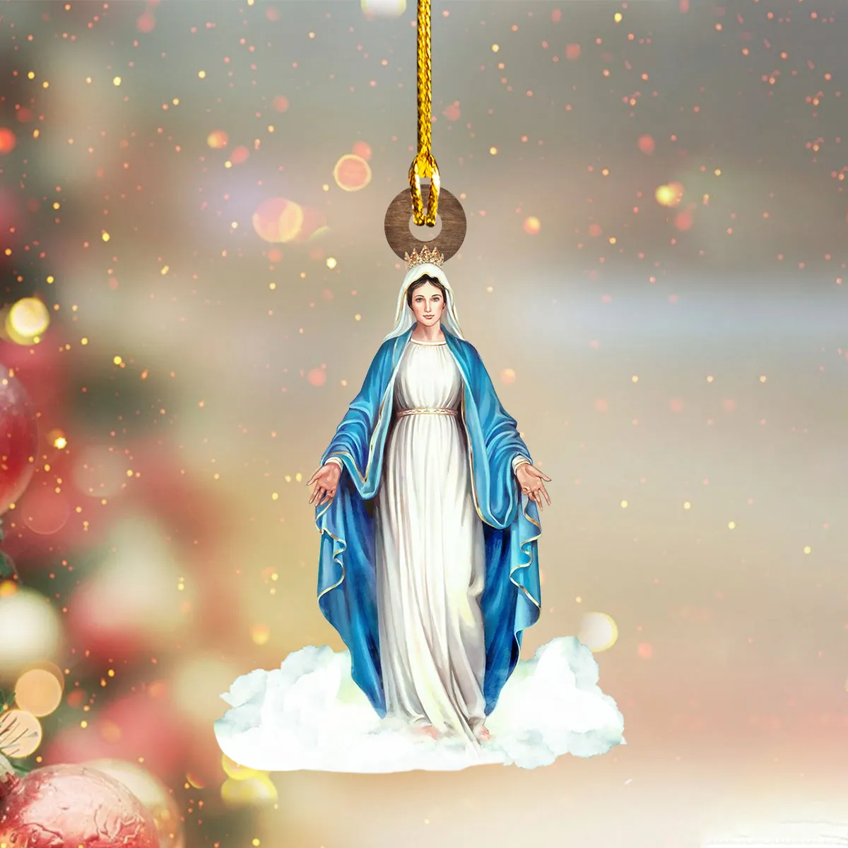CO98 - SHAPED ORNAMENT - MAMA MARY 3