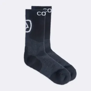 Coal Lightweight Hiker Socks - Black