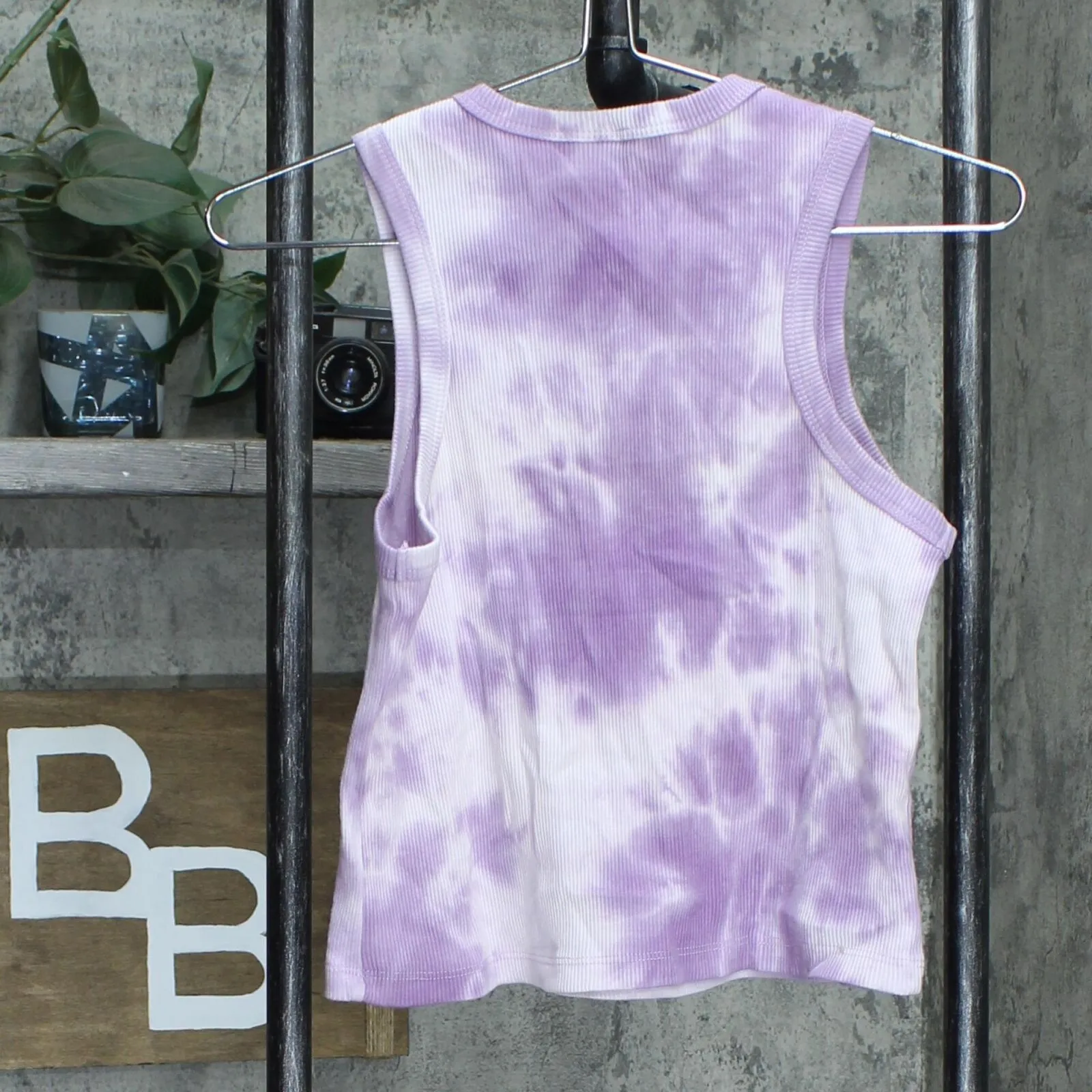 Coca-cola Women's Fanta Racerback Cropped Graphic Tank Top Purple L
