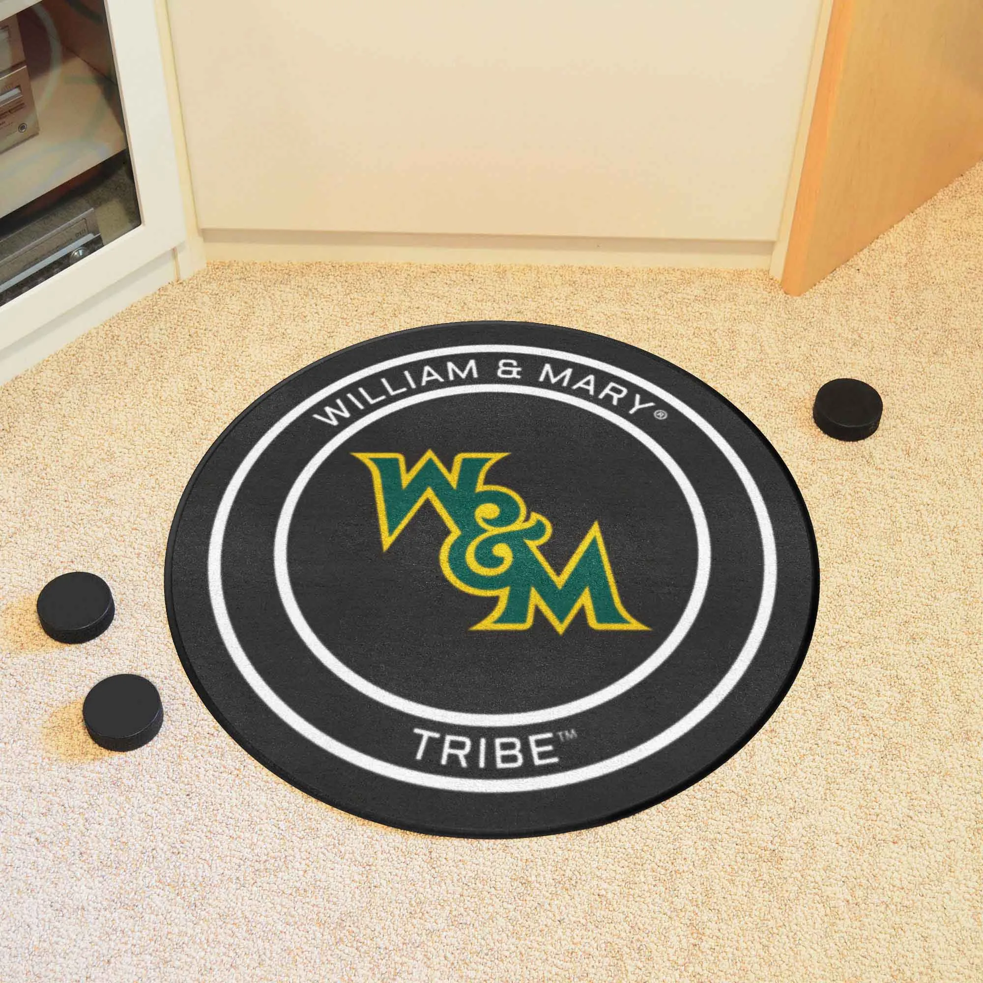 College of William & Mary Puck Mat