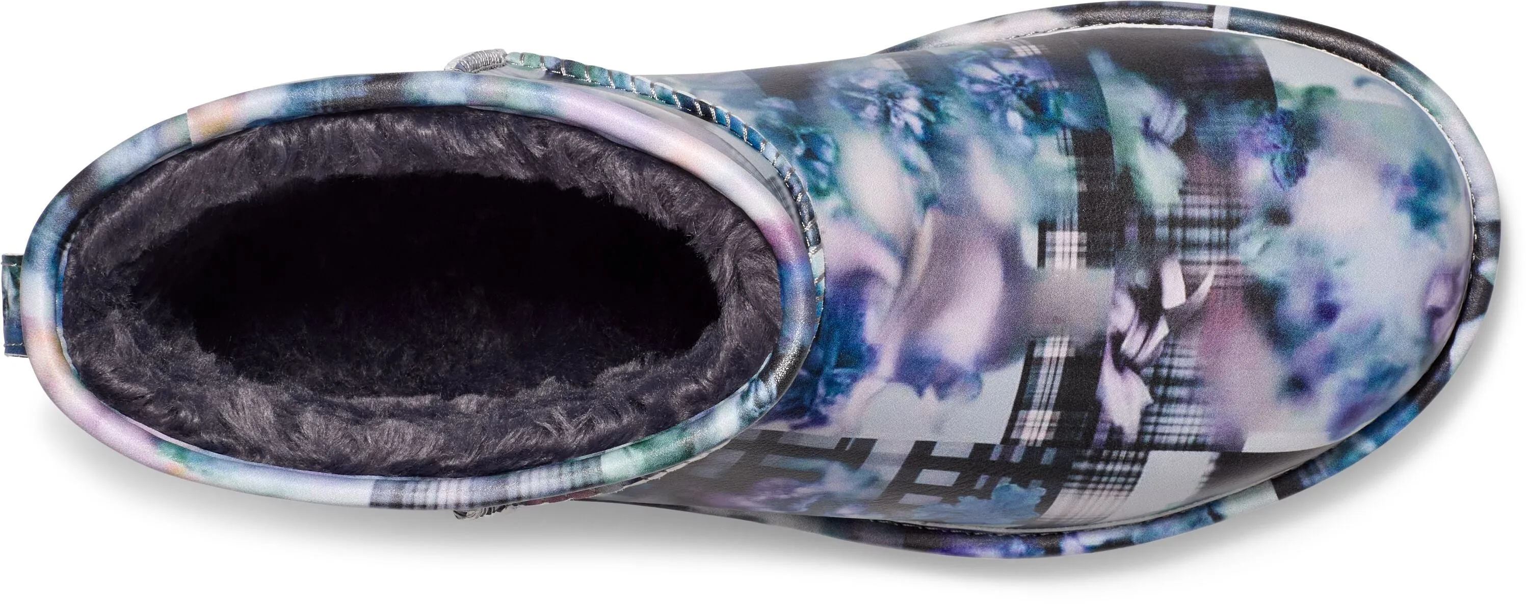 COLLINA STRADA X UGG CLASSIC MINI DARK BLUE FLORAL