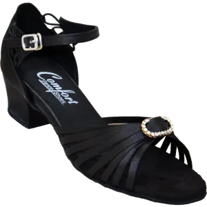Comfort Crystal - Black Satin
