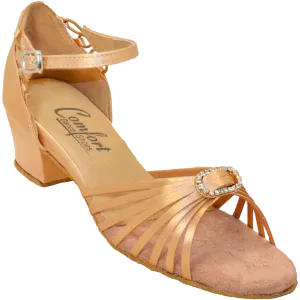 Comfort Crystal - Tan Satin