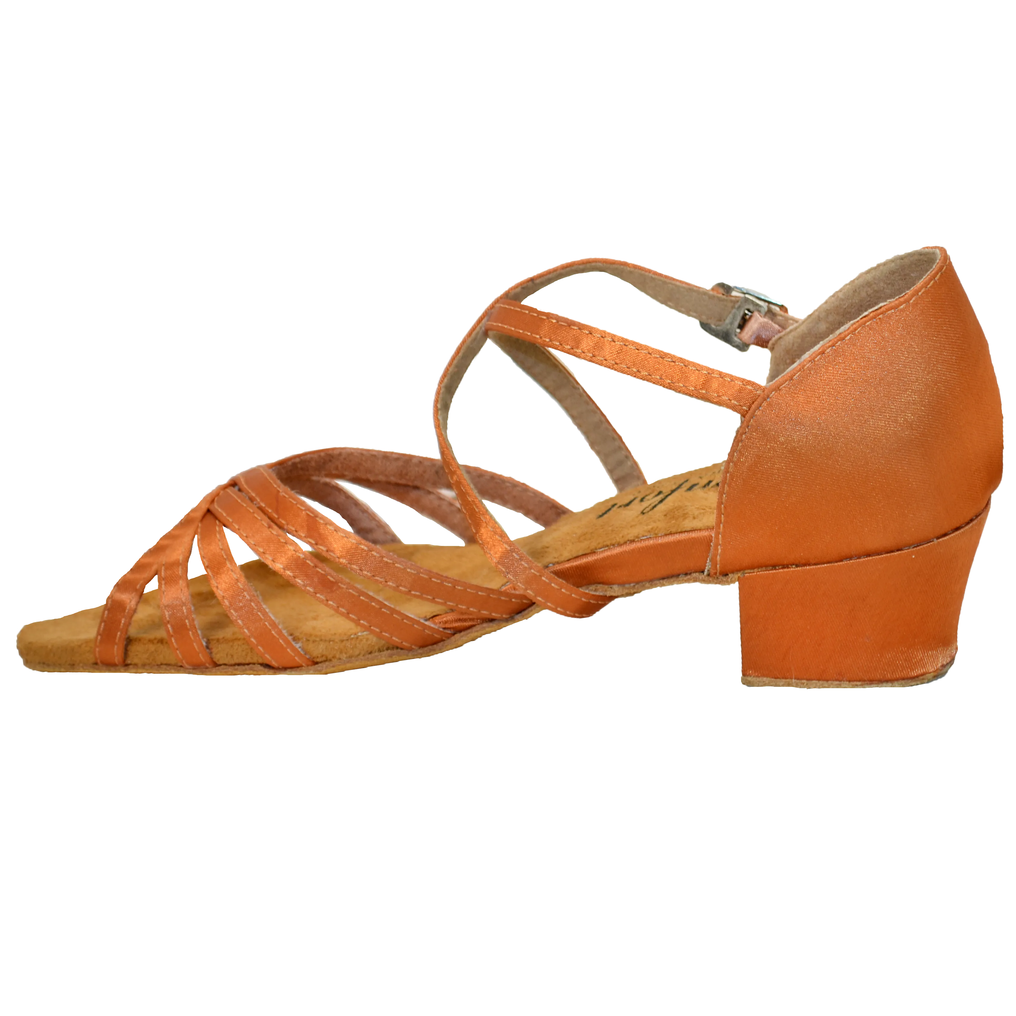 Comfort Strappy - Bronze Satin