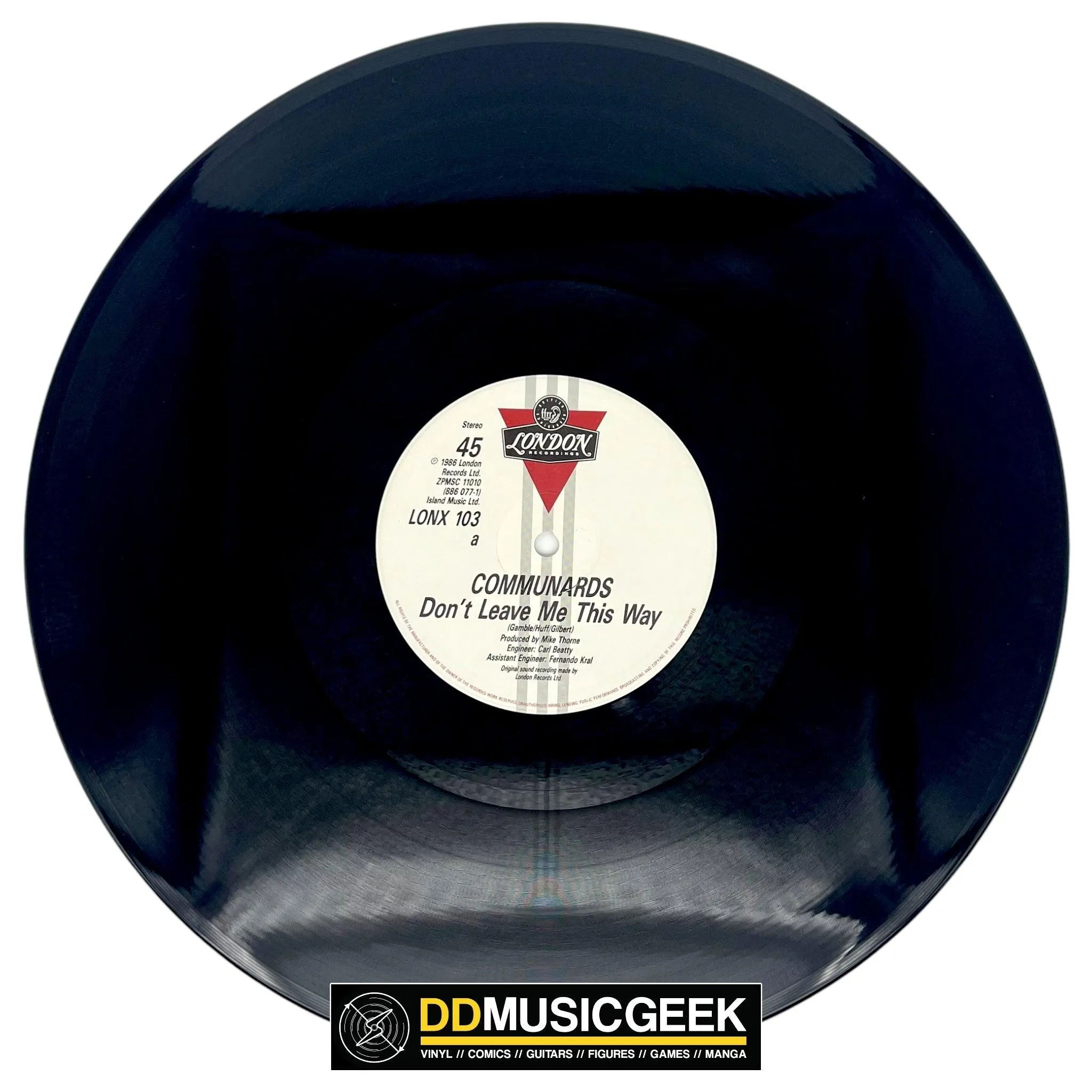 Communards* With Sarah Jane Morris: Don't Leave Me This Way (12", Single)