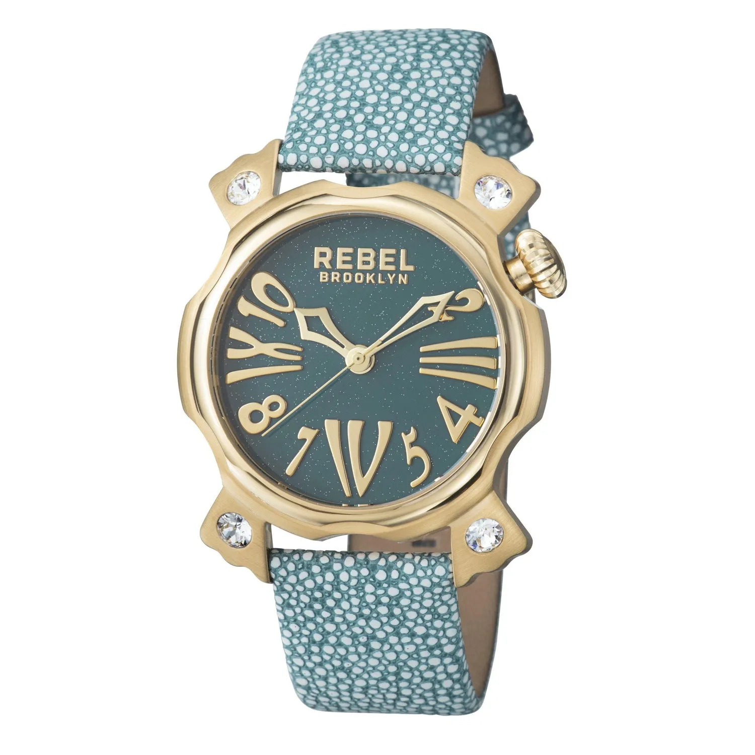 Coney Island Teal Dial Women's Watch