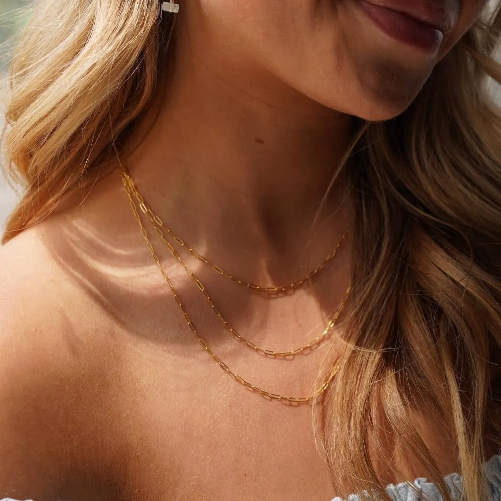 Cosette Chain in 14k Gold Fill or Sterling Silver 