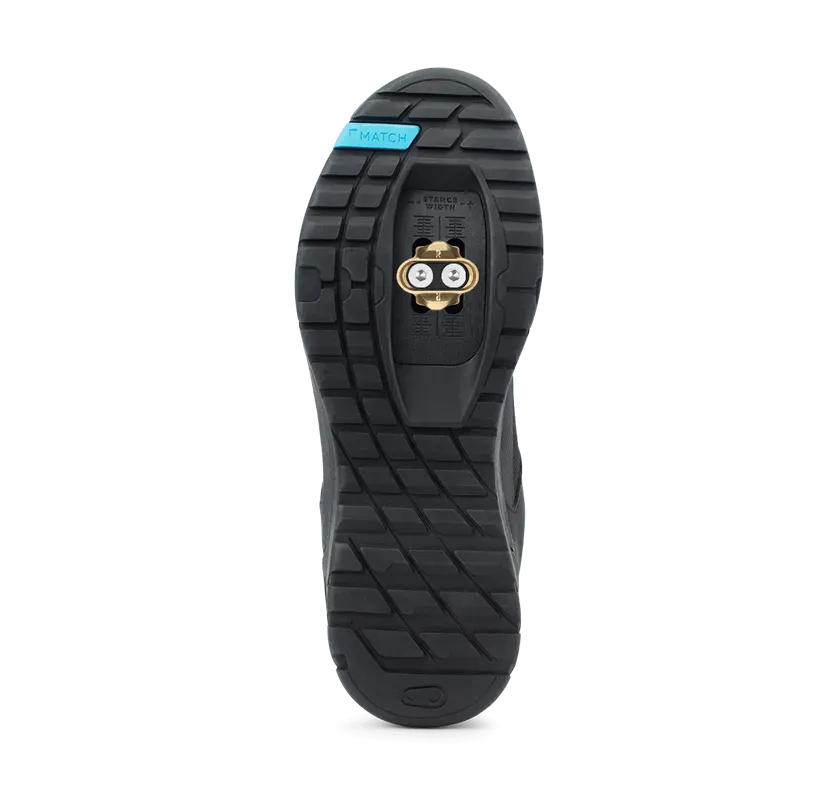 Crankbrothers Shoes Mallet E Lace Black / Blue - Black outsole