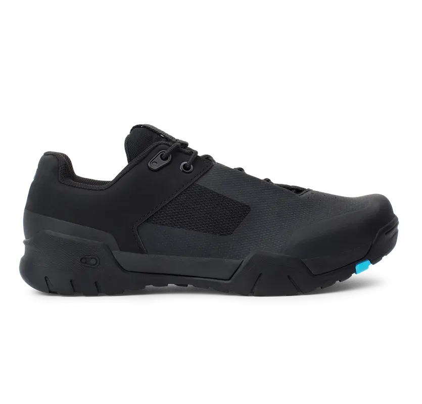 Crankbrothers Shoes Mallet E Lace Black / Blue - Black outsole