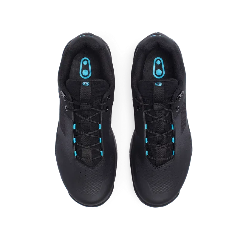 Crankbrothers Shoes Mallet E Lace Black / Blue - Black outsole