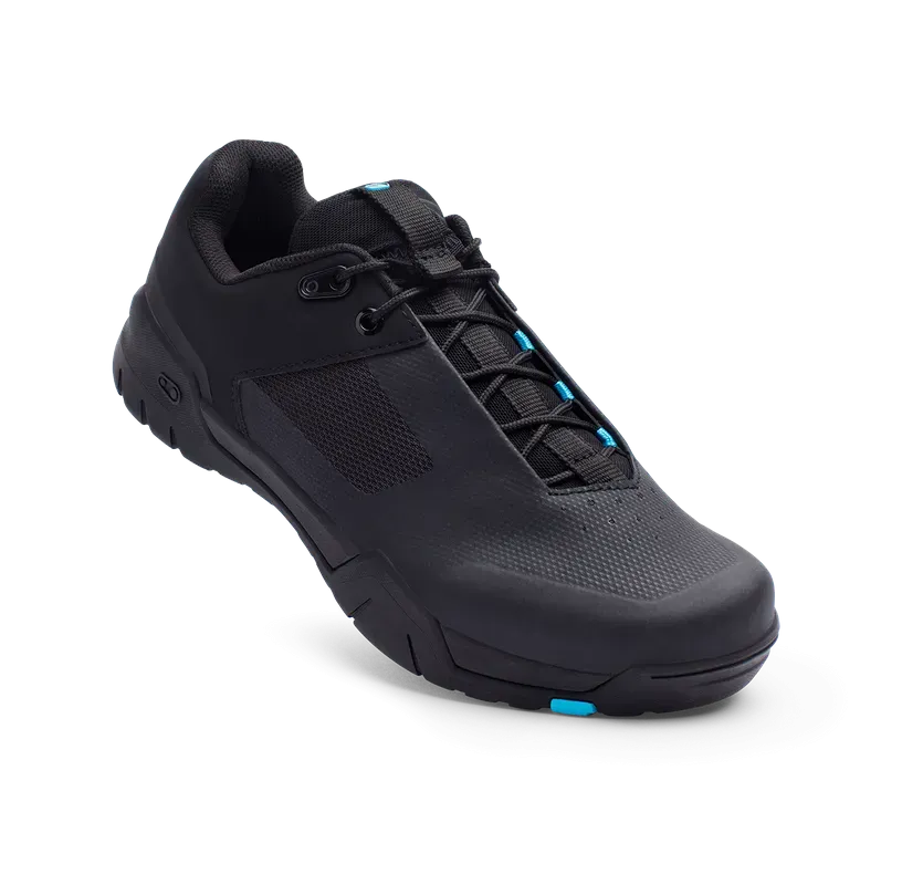 Crankbrothers Shoes Mallet E Lace Black / Blue - Black outsole