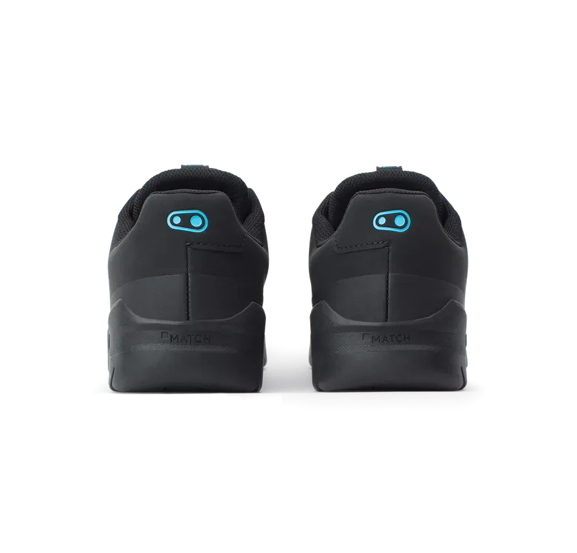 Crankbrothers Shoes Mallet E Lace Black / Blue - Black outsole