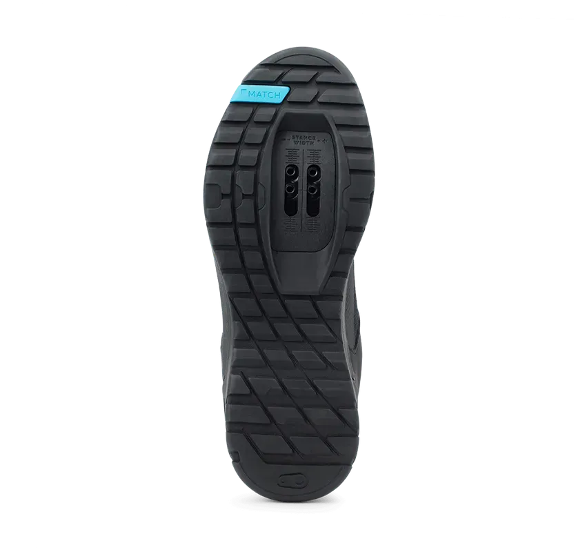 Crankbrothers Shoes Mallet E Lace Black / Blue - Black outsole