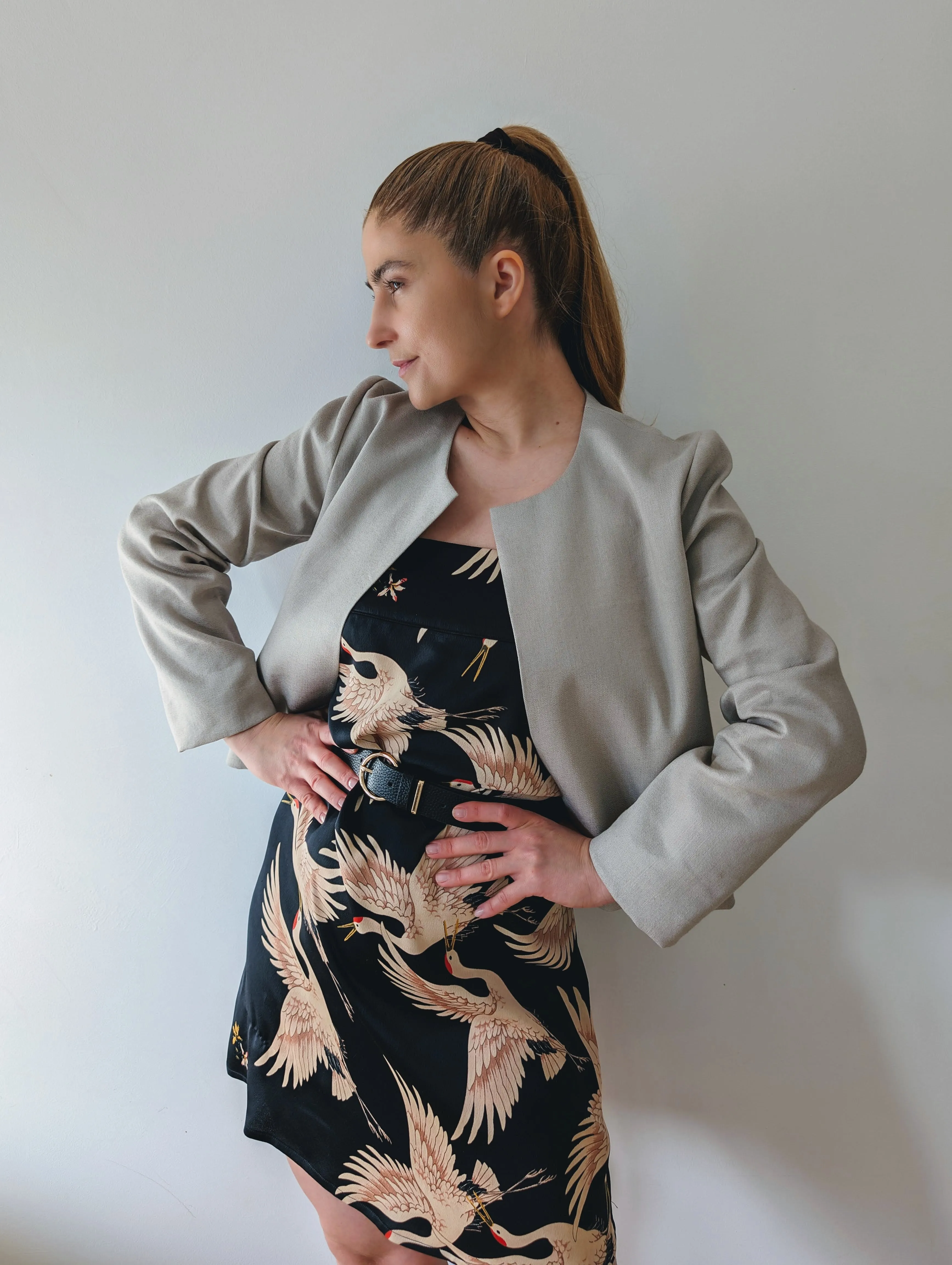 Cropped Blazer Sewing Pattern N.103