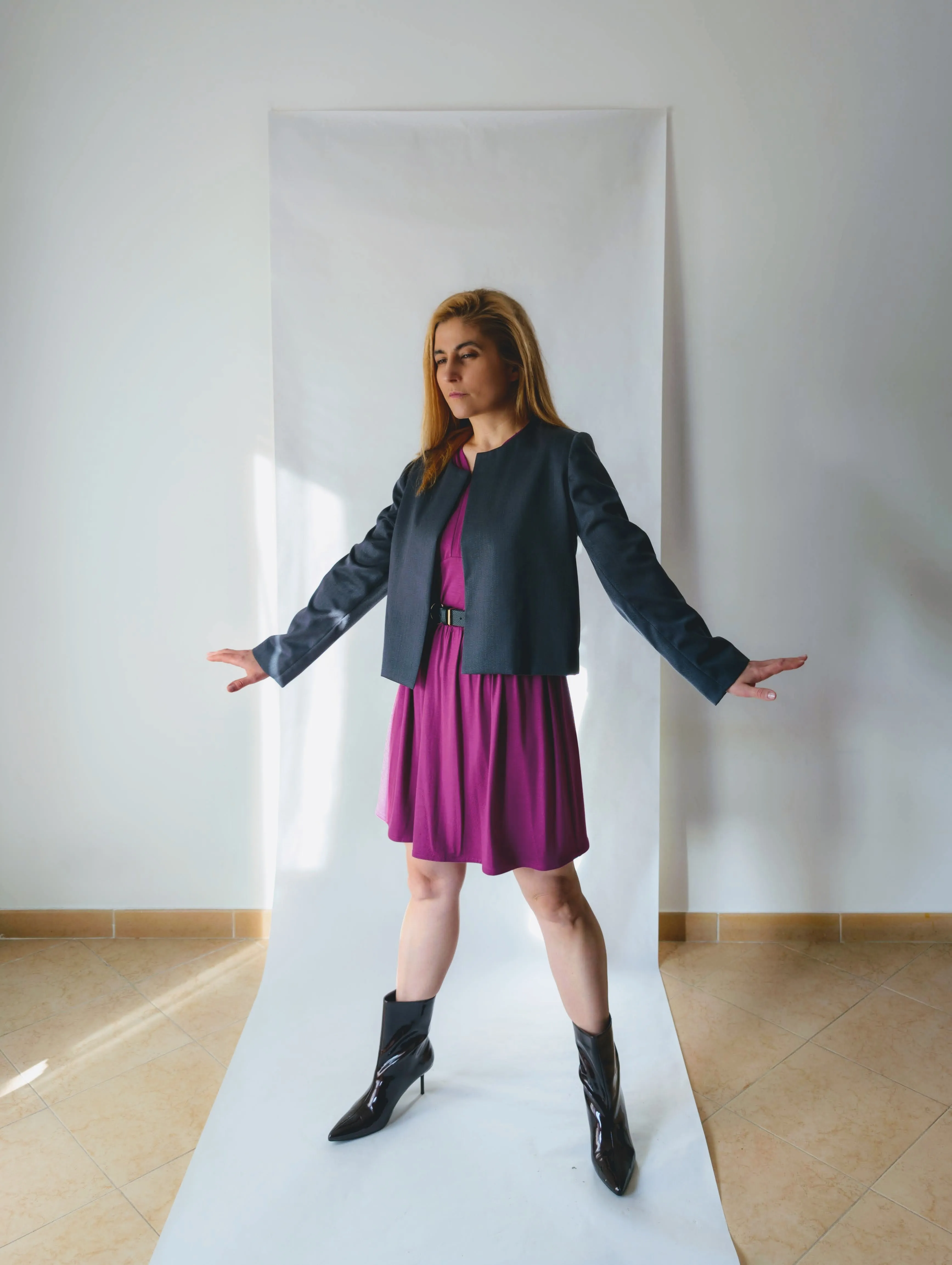 Cropped Blazer Sewing Pattern N.103