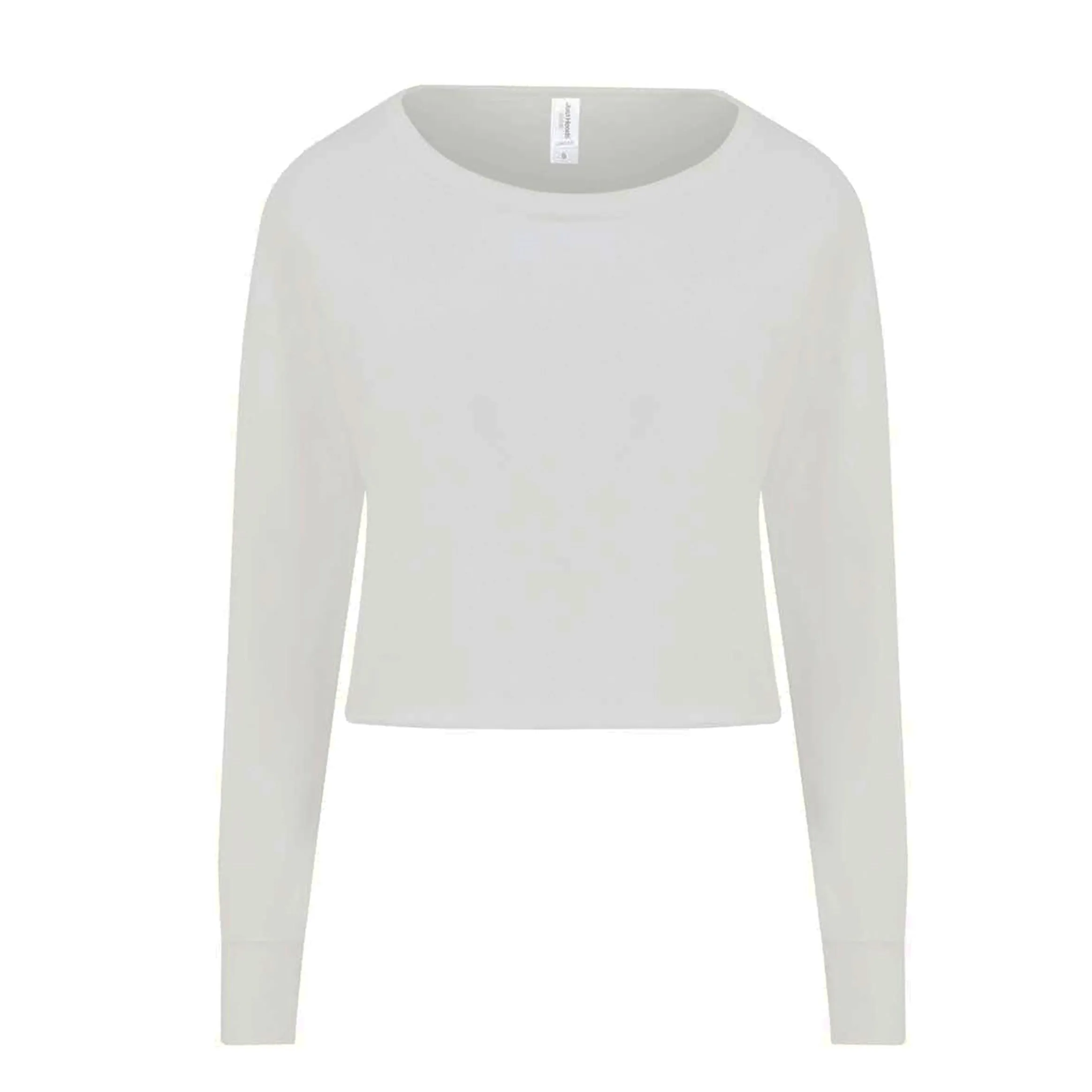 Cropped lightweight sweatshirt