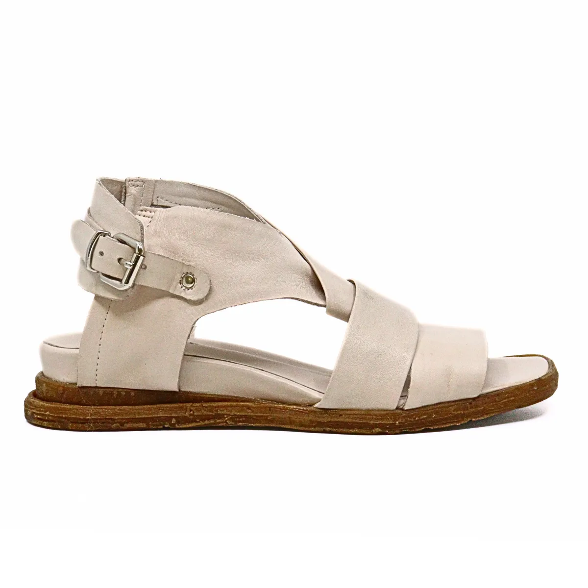 Cross & Band Softy Sandal Ivory