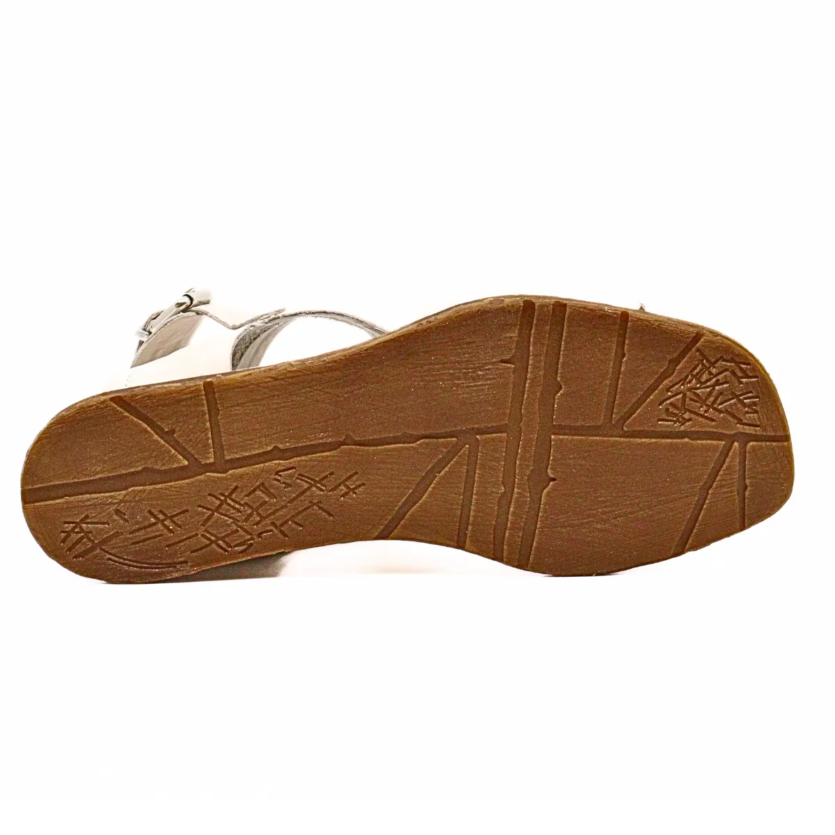 Cross & Band Softy Sandal Ivory