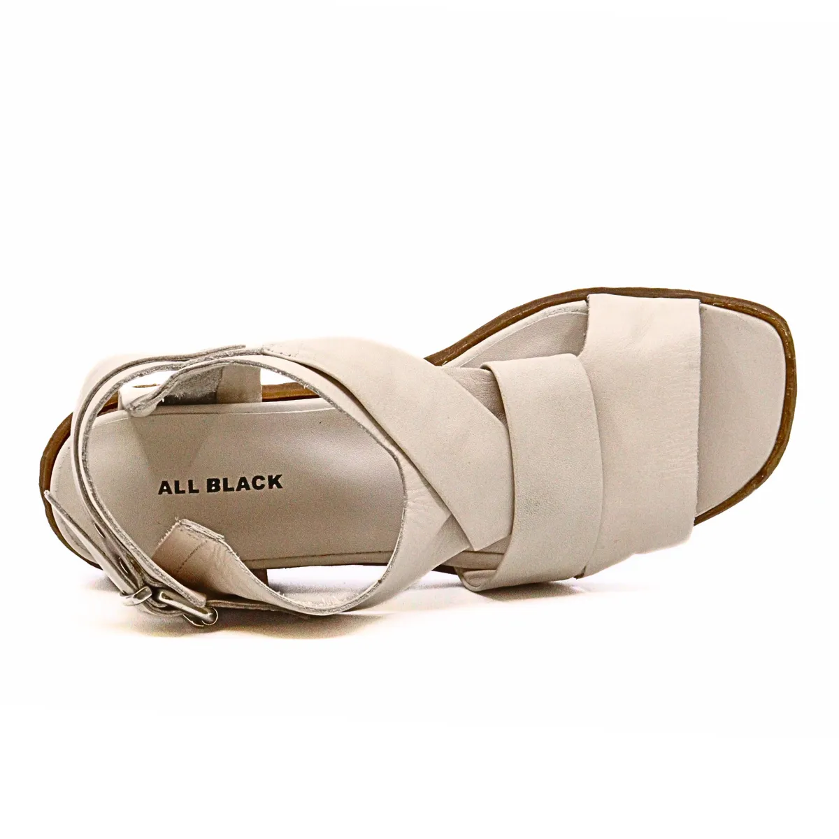 Cross & Band Softy Sandal Ivory