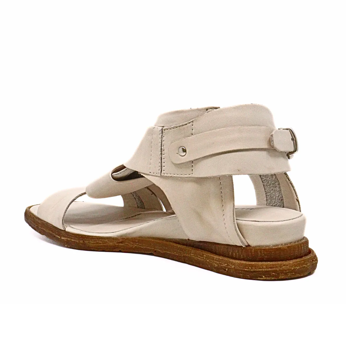 Cross & Band Softy Sandal Ivory